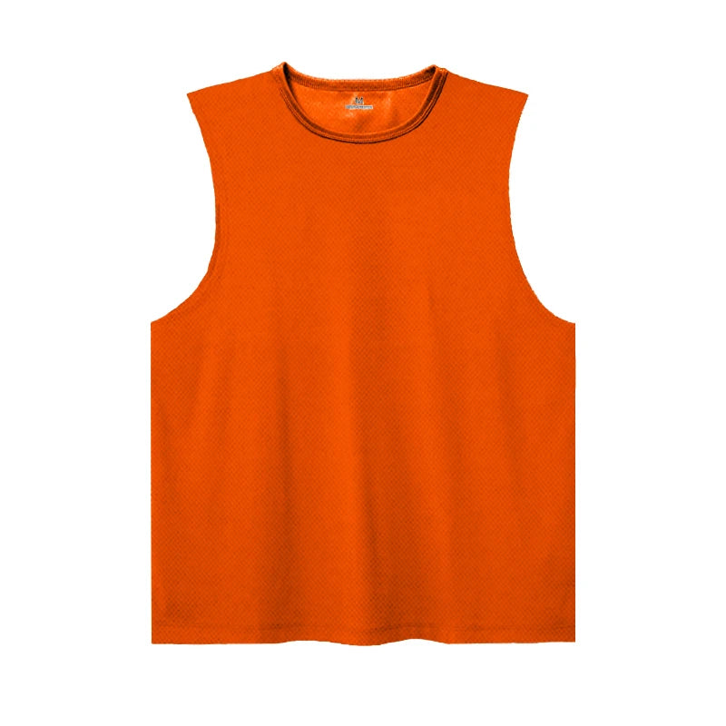 Men’s Ice Silk Sleeveless Shirt
