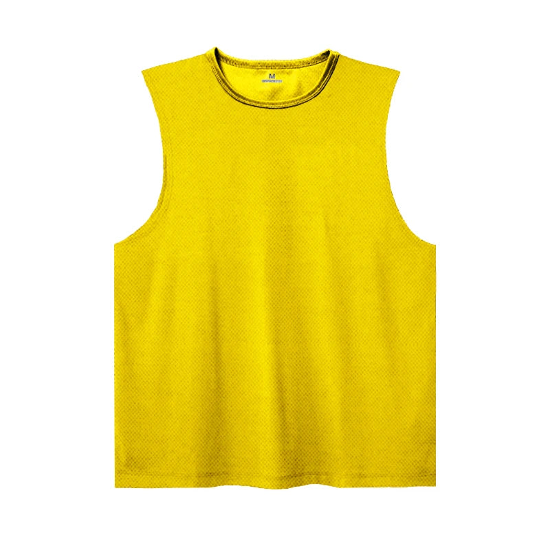 Men’s Ice Silk Sleeveless Shirt