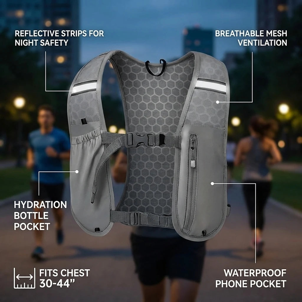 Lightweight Hydration Chest Vest