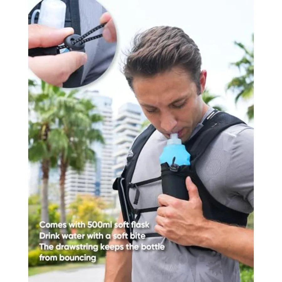 Adjustable Running Hydration Vest