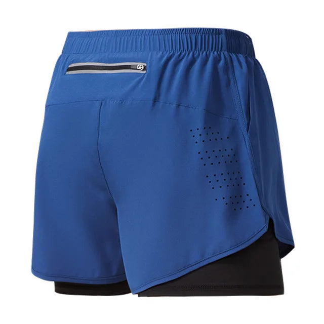 Men’s Double Layer Running Shorts