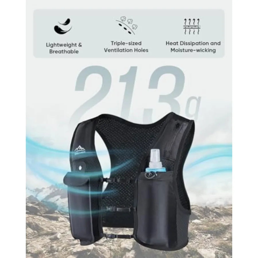 Adjustable Running Hydration Vest