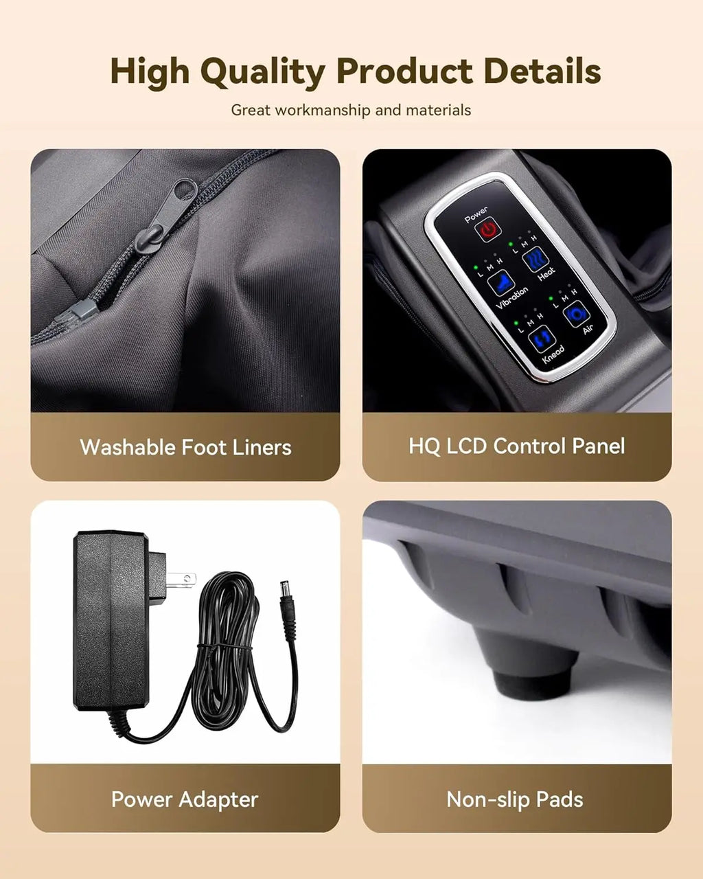 2-in-1 Foot & Calf Massager