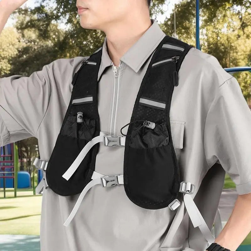 Reflective Running Hydration Vest