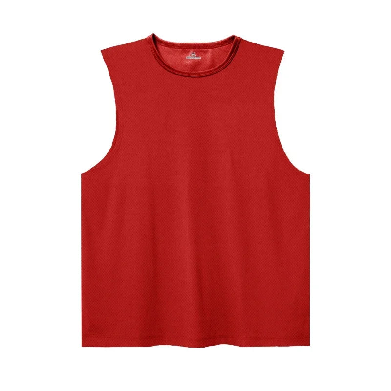 Men’s Ice Silk Sleeveless Shirt
