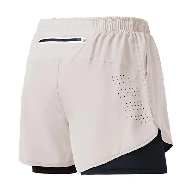 Men’s Double Layer Running Shorts
