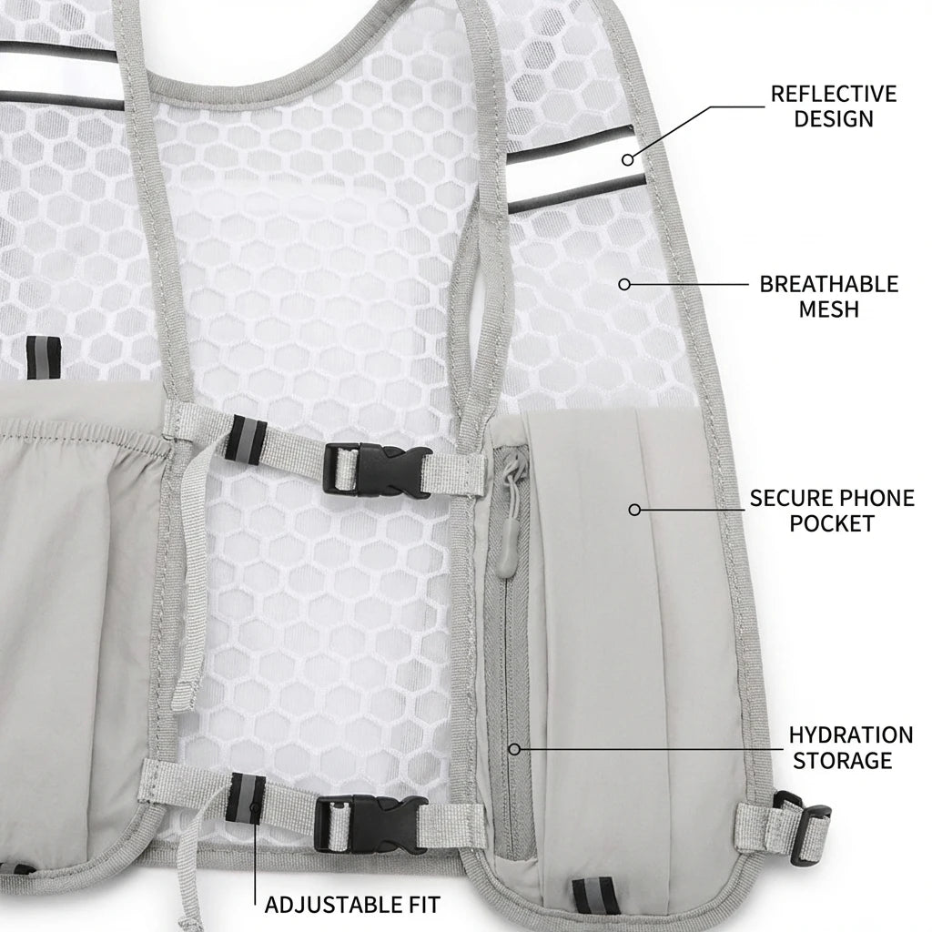 Lightweight Hydration Chest Vest