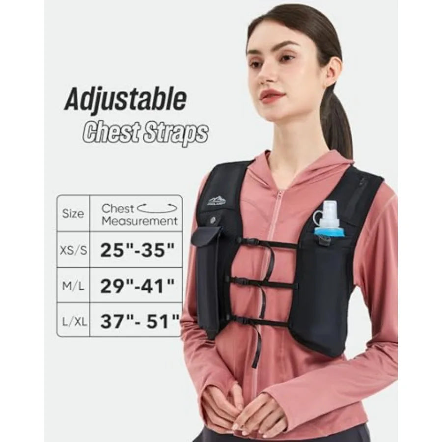 Adjustable Running Hydration Vest