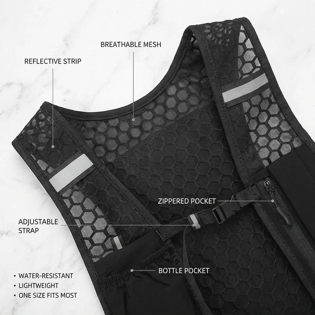 Lightweight Hydration Chest Vest