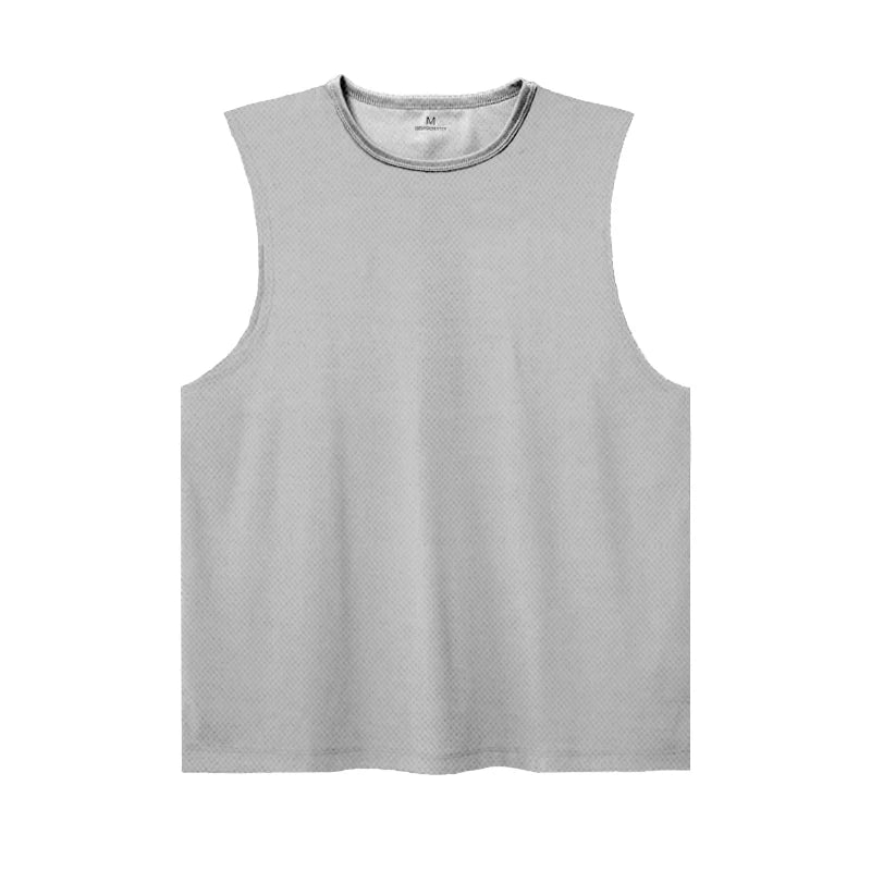 Men’s Ice Silk Sleeveless Shirt