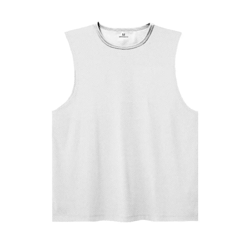 Men’s Ice Silk Sleeveless Shirt