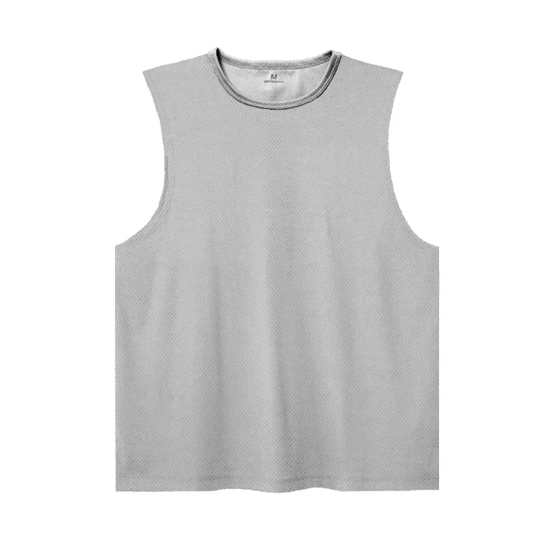 Men’s Ice Silk Sleeveless Shirt