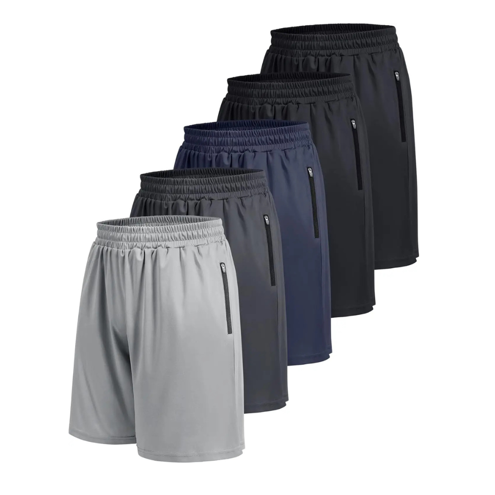 Men’s Athletic Shorts (5-Pack)